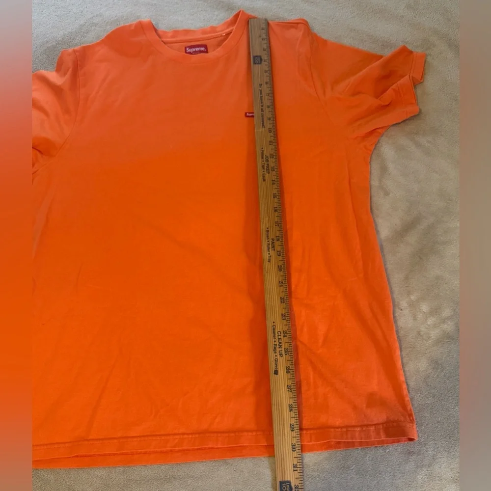 SUPREME MINI SMALL BOX LOGO TEE SHIRT ORANGE XL SHORT SLEEVE PULLOVER Y2K - Picture 6 of 8